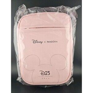 2024 D23 Expo Pandora Exclusive Pink Crossbody Sling Bag Purse Disney, NEW